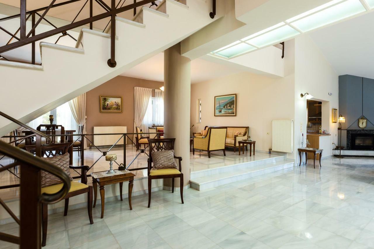 Carpe Diem-Luxury Villa With Private Pool Agia Paraskevi  Eksteriør billede