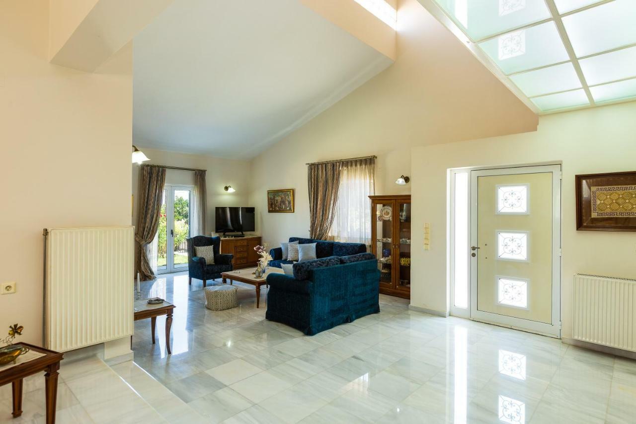 Carpe Diem-Luxury Villa With Private Pool Agia Paraskevi  Eksteriør billede