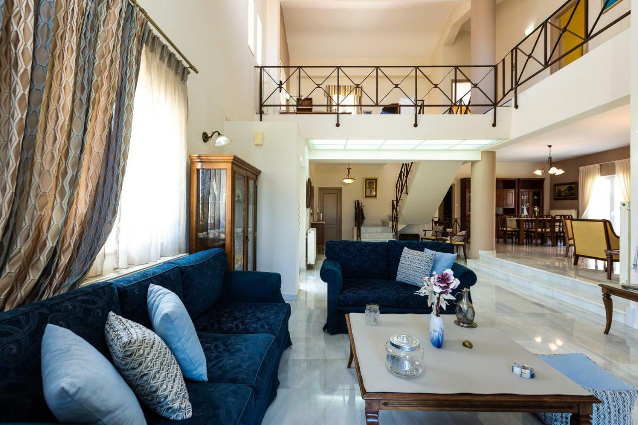 Carpe Diem-Luxury Villa With Private Pool Agia Paraskevi  Eksteriør billede