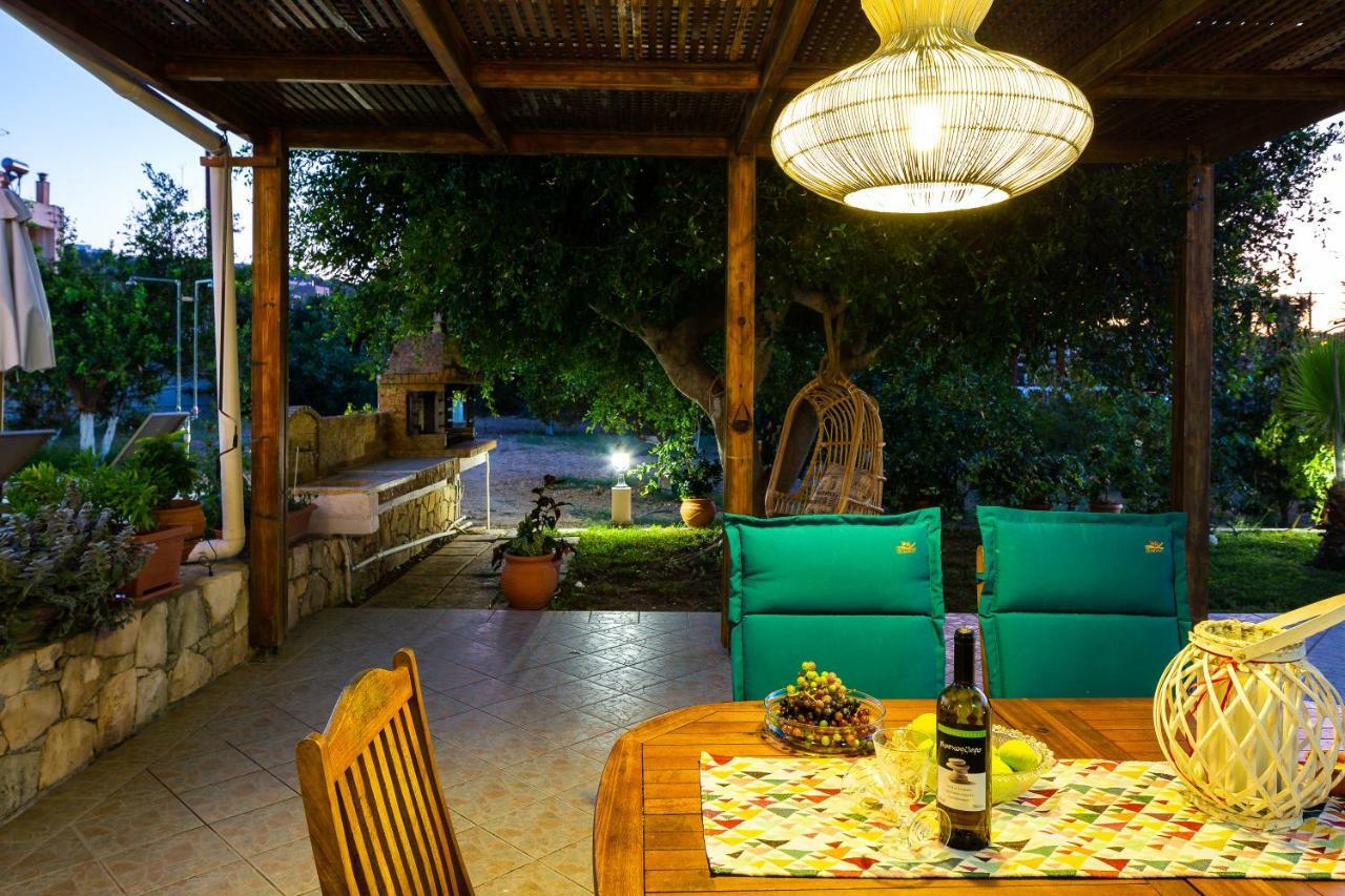 Carpe Diem-Luxury Villa With Private Pool Agia Paraskevi  Eksteriør billede