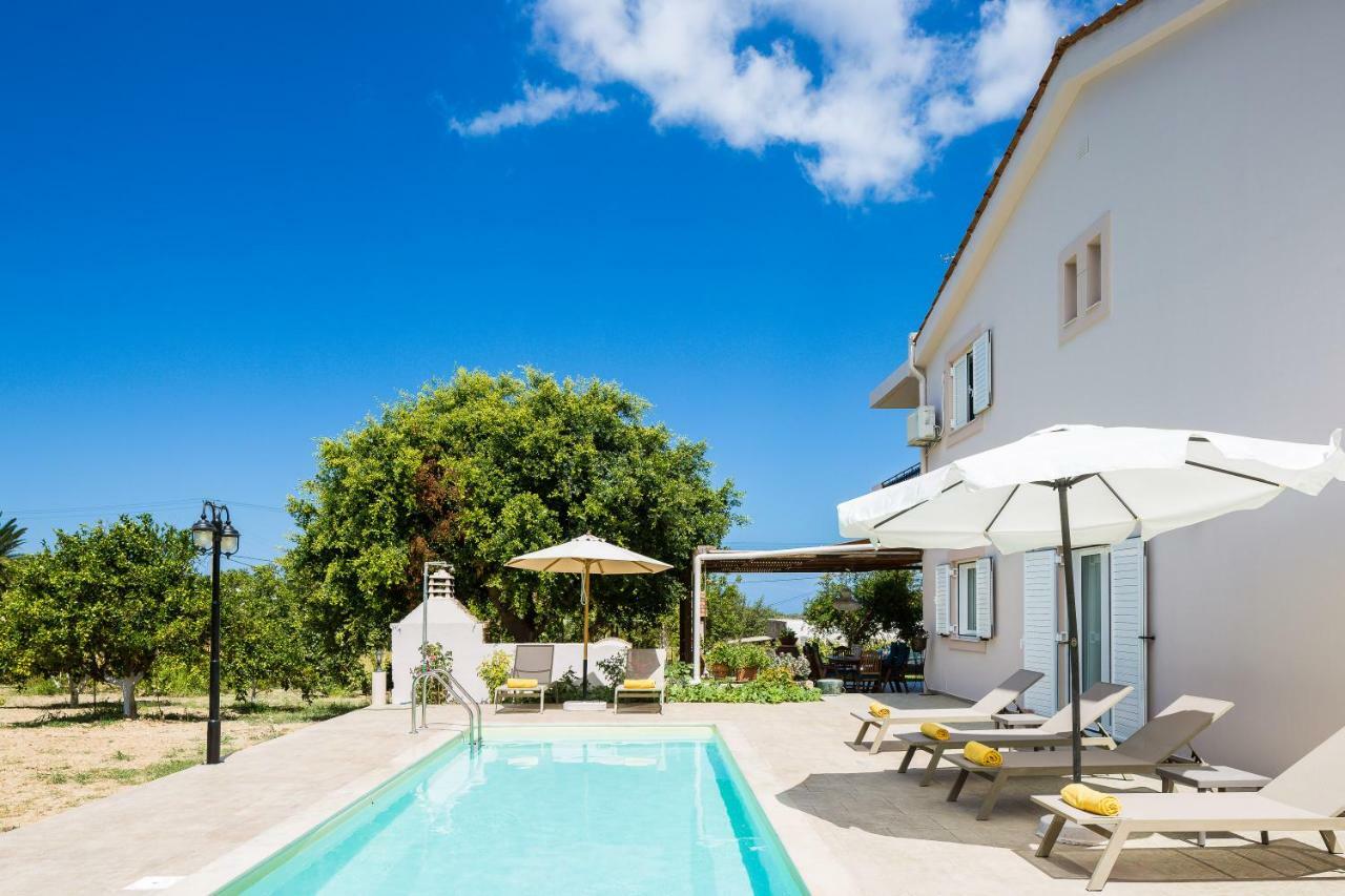 Carpe Diem-Luxury Villa With Private Pool Agia Paraskevi  Eksteriør billede