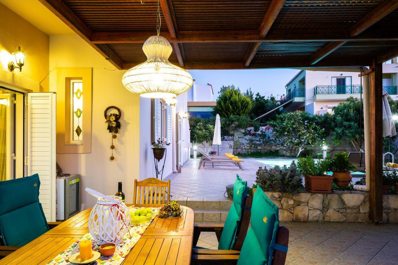Carpe Diem-Luxury Villa With Private Pool Agia Paraskevi  Eksteriør billede